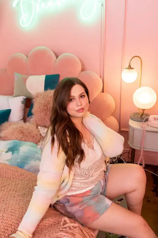 Plus Size Rainbow Cardigan Super Soft