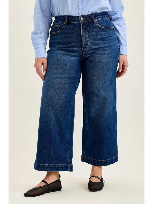 Plus Size Judy Blue Claudia Ankle Wide
