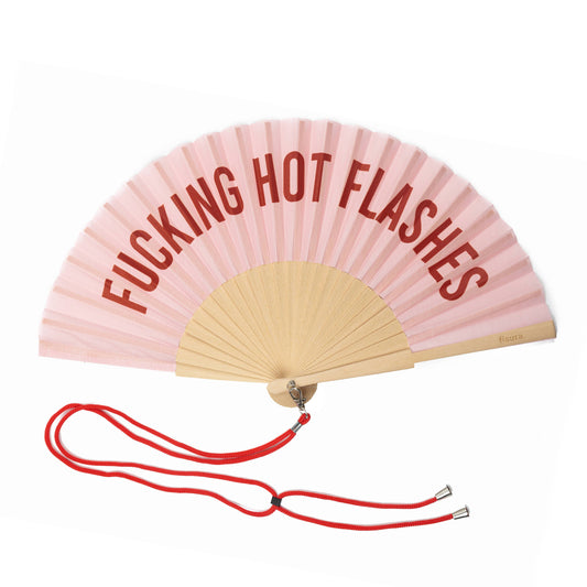 Fisura - Hand fan "Fucking hot flashes"