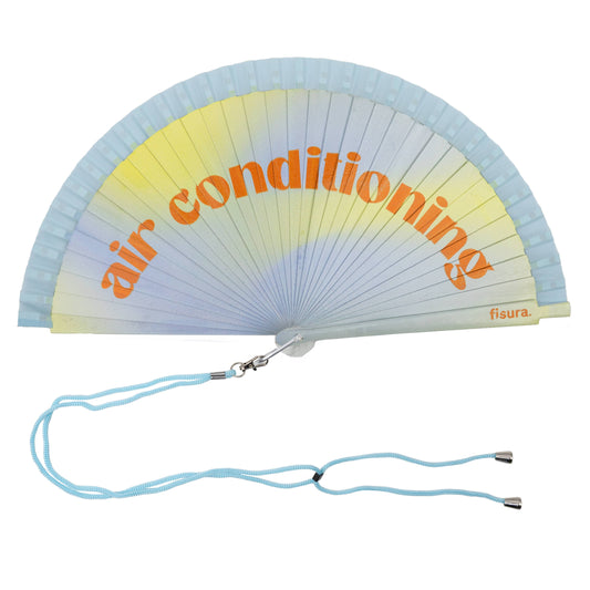 Fisura - Painted hand fan "air conditioning"