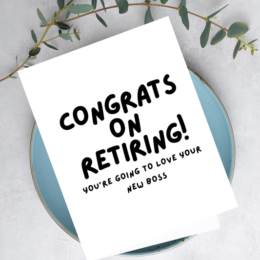 Hells Bells Co.- Congrats on retiring! You're going to love your new boss