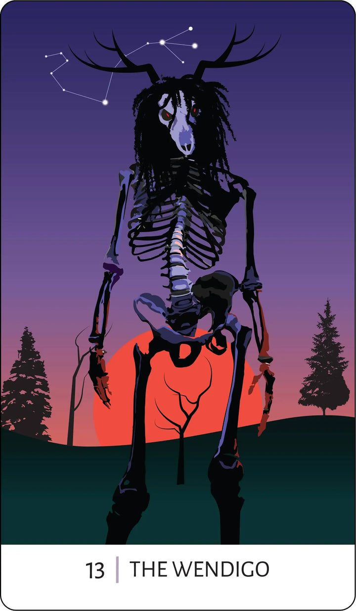 Tarot of the Unexplained: 78 Cards & 96 pgs.Cryptids, Ghosts