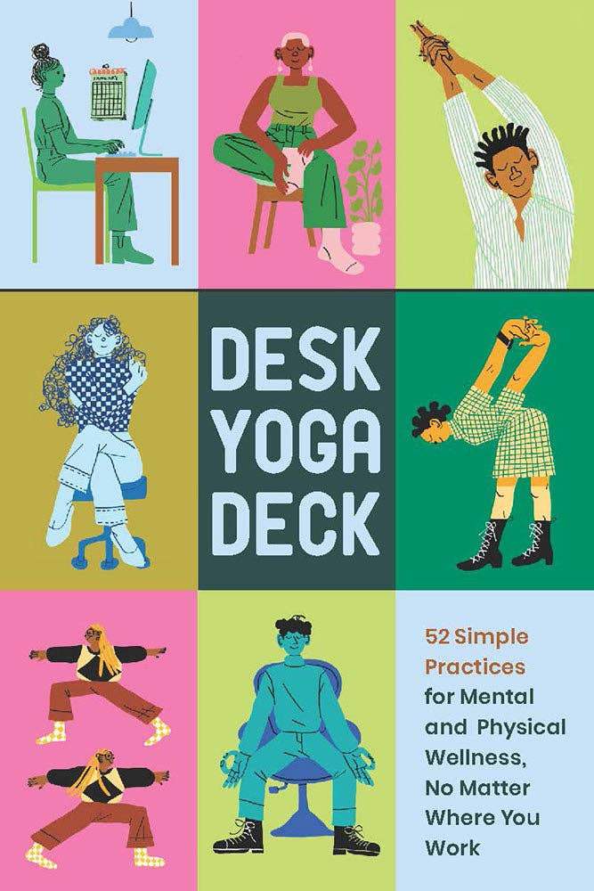 Chronicle Books - Desk Yoga Deck - Esme and Elodie