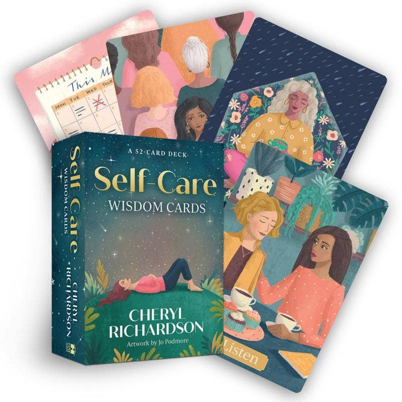 Microcosm Publishing & Distribution - Self-Care Wisdom Cards: A 52-Card Deck