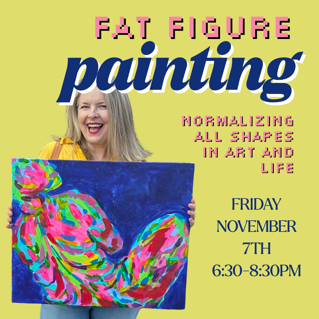 Fat Figure Painting at Esme and Elodie – Renton Event