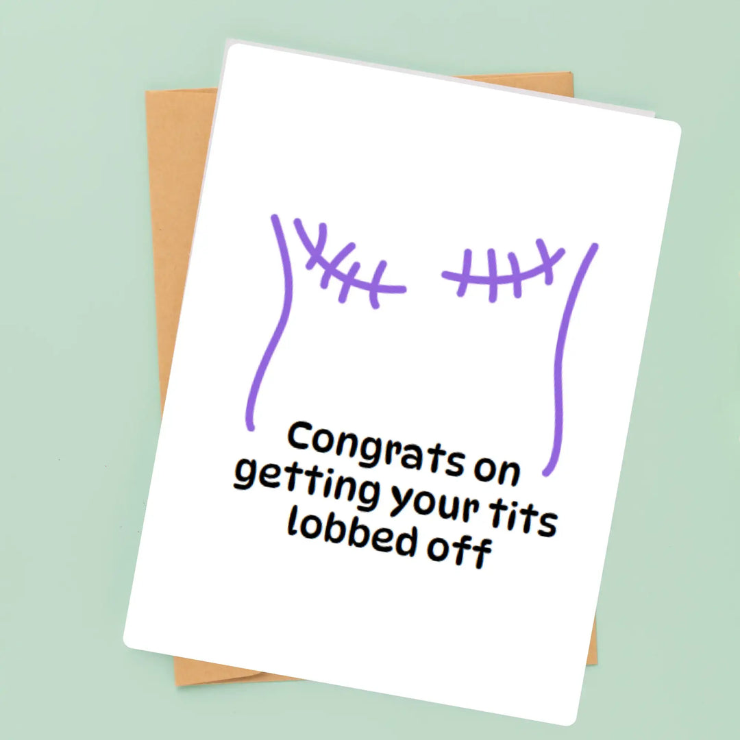 Hells Bells Co.- Congrats on getting your tits lobbed off - Esme and Elodie