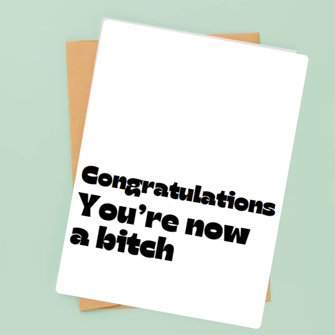 Hells Bells Co.- Congrats youre a bitch now - Esme and Elodie