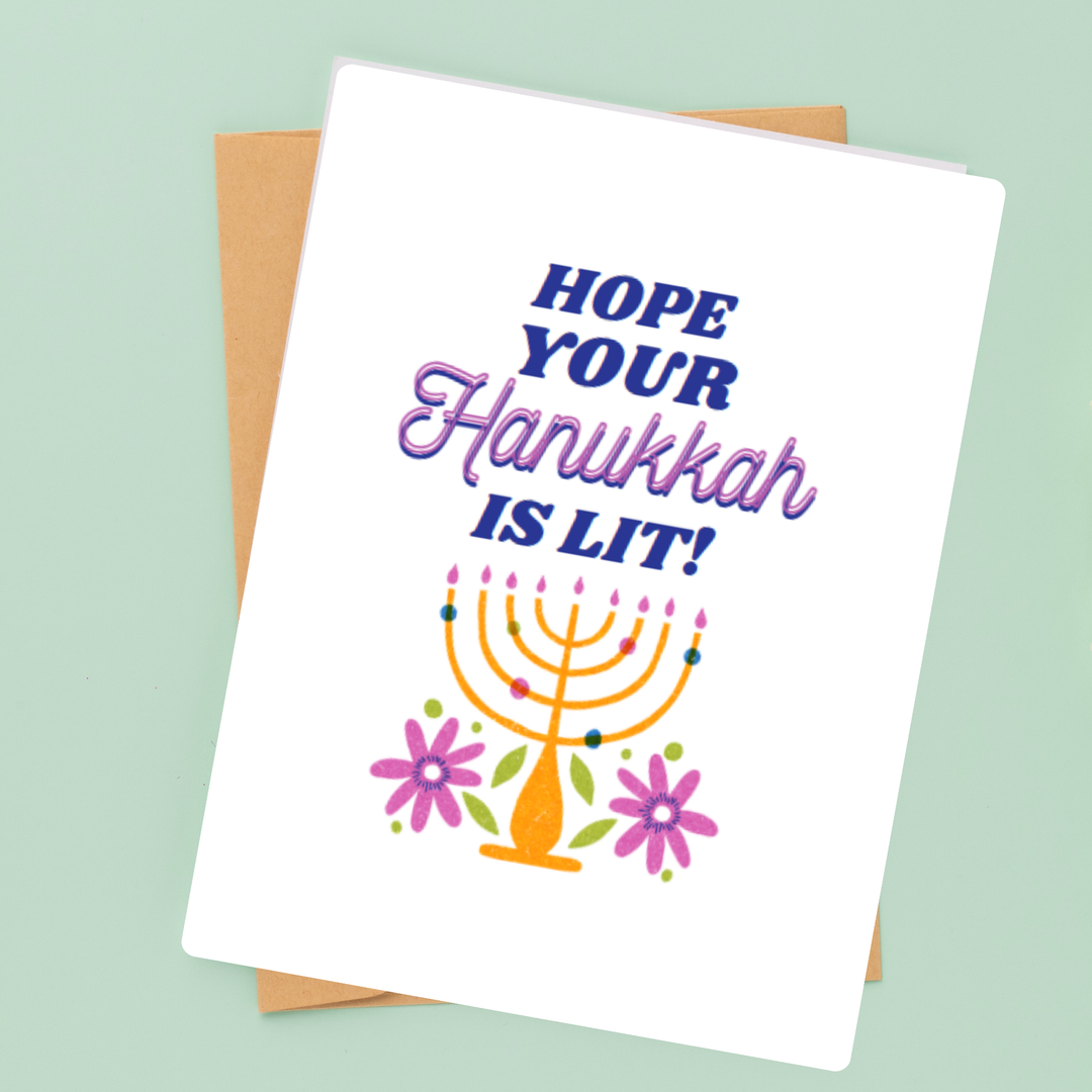 Hells Bells Co.- Hanukkah is lit - Esme and Elodie