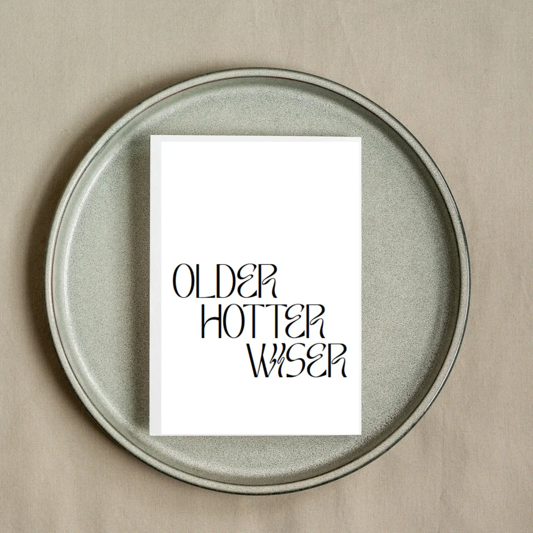 Hells Bells Co.-Happy Birthday Older Hotter Wiser - Esme and Elodie