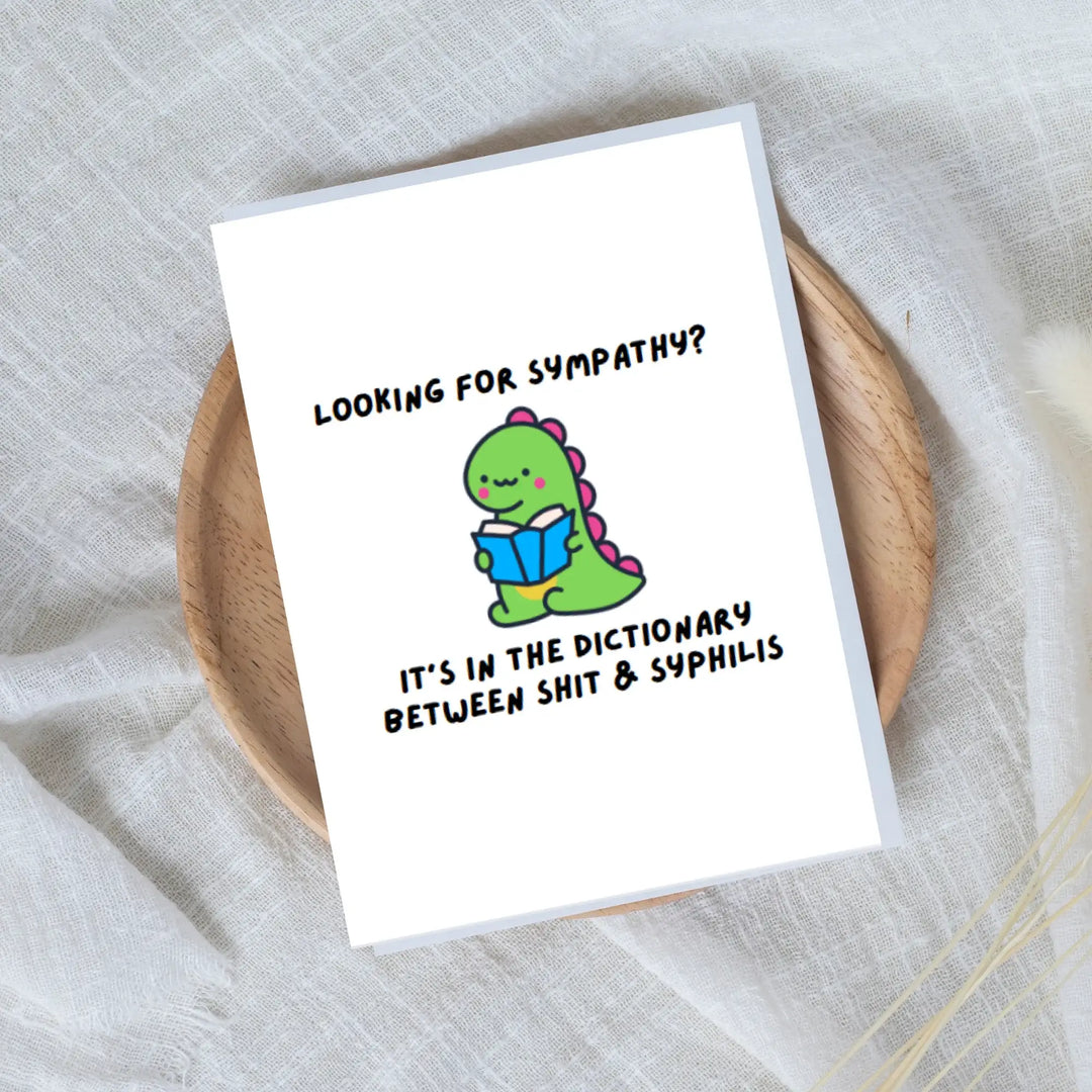 Hells Bells Co.- Looking for Sympathy- Greeting Card - Esme and Elodie