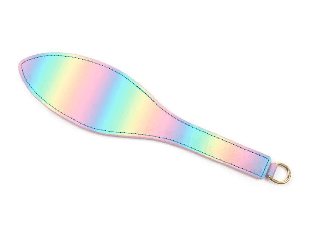 Rainbow Spanker Paddle BDSM - Esme and Elodie