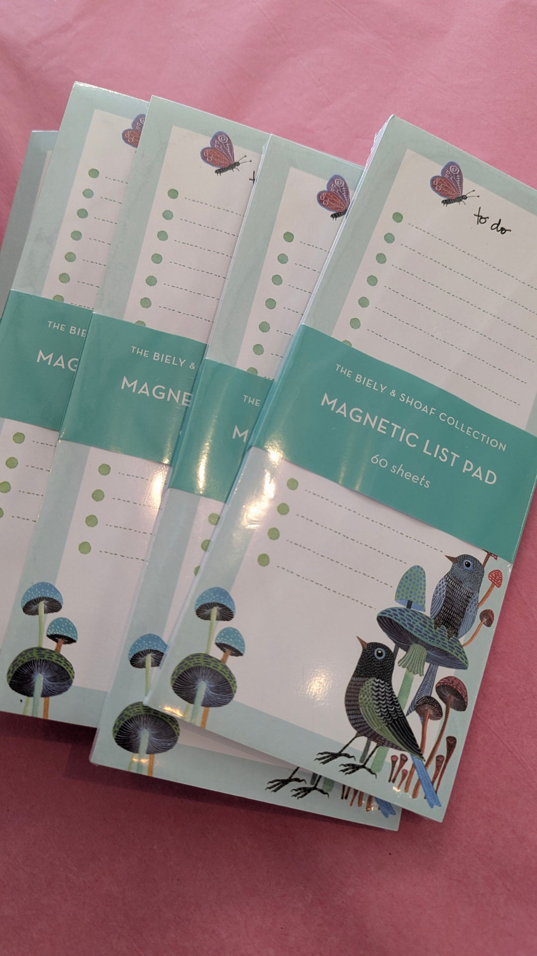 Biely & Shoaf Collection Magnetic List Pad To Do Birds