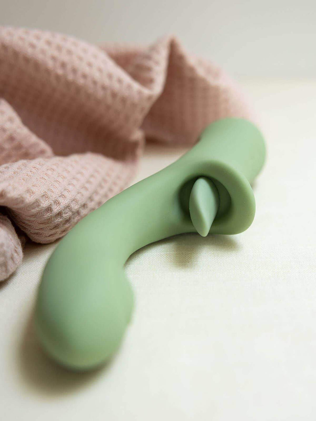 The Natural Love Company - Juniper | Rabbit Style Vibrating Dildo - Esme and Elodie