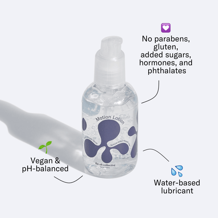 The Oh Collective - Motion Lotion | 100% natural water-lubricant - Esme and Elodie