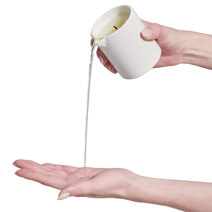 The Oh Collective - Turn Me On | 150ML Massage Candle with Gua Sha Massage Stone - Esme and Elodie