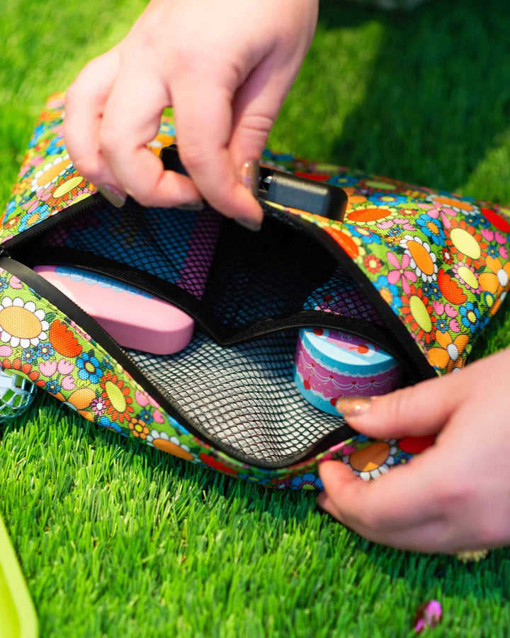 The Peach Fuzz - POTpourri Floral Smell-Proof Stash Bag - Esme and Elodie