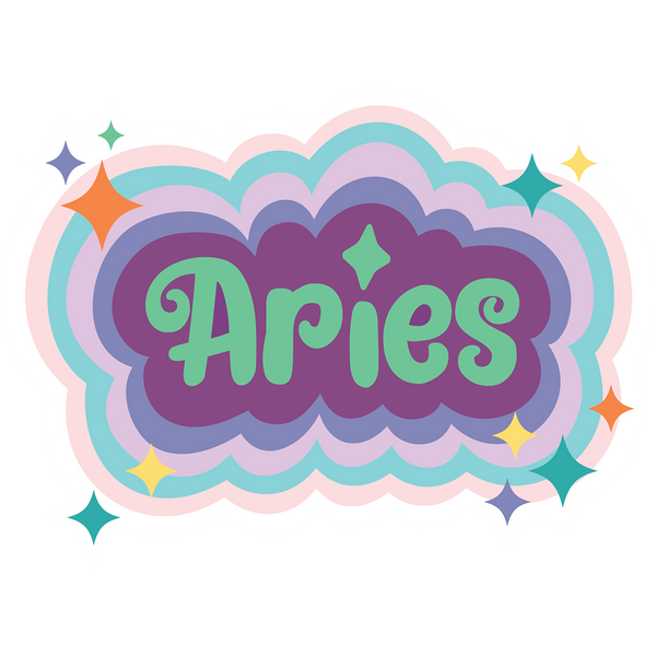 Talking Out of Turn - Zodiac Stickers Non-Packaged Individual Stickers (astrology)