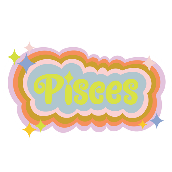 Talking Out of Turn - Zodiac Stickers Non-Packaged Individual Stickers (astrology)