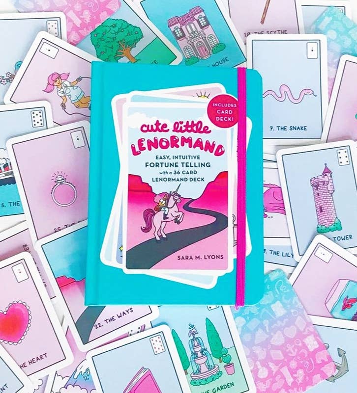 Microcosm Publishing & Distribution - Cute Little Lenormand: Divination Oracle Deck