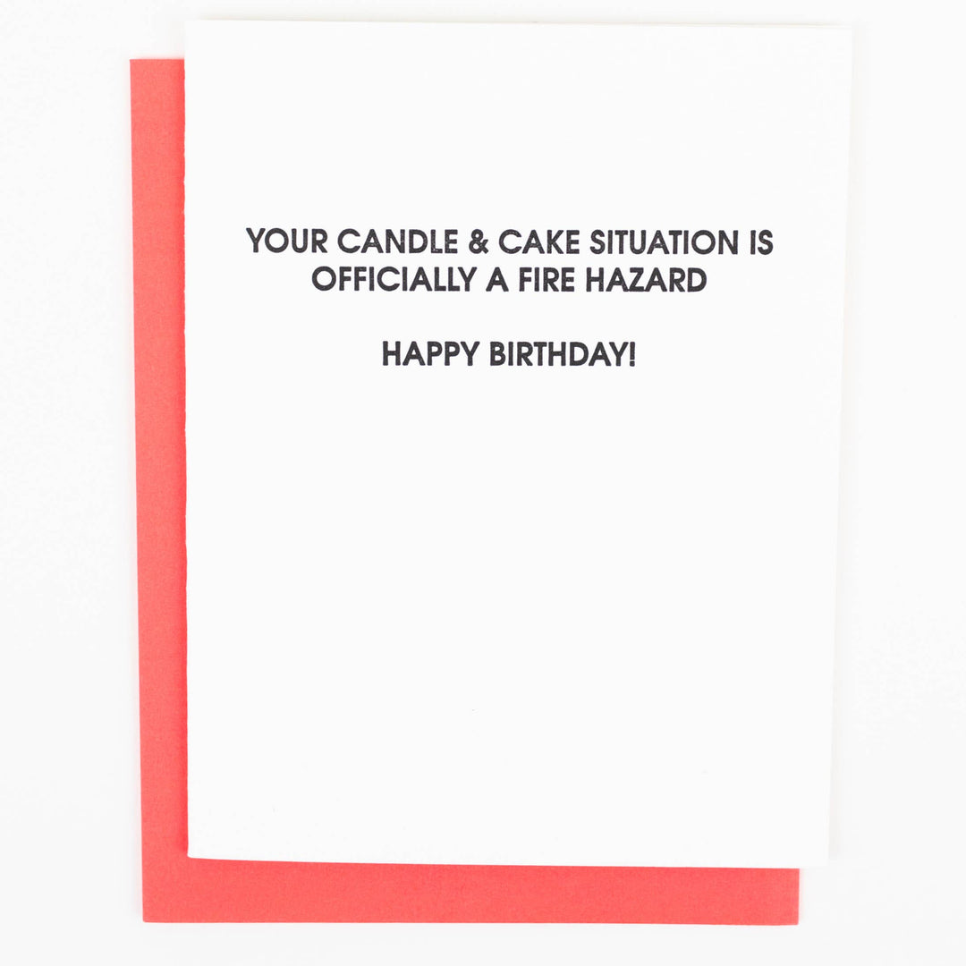 Chez Gagné - Birthday Fire Hazard
