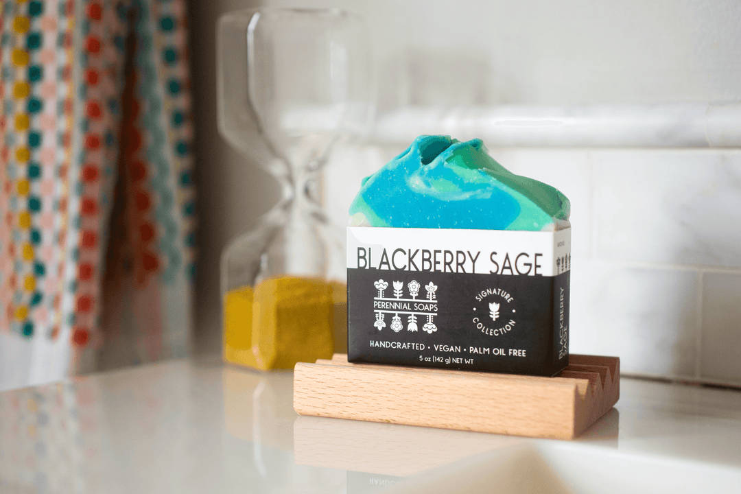 Blackberry Sage Bar Soap - Esme and Elodie