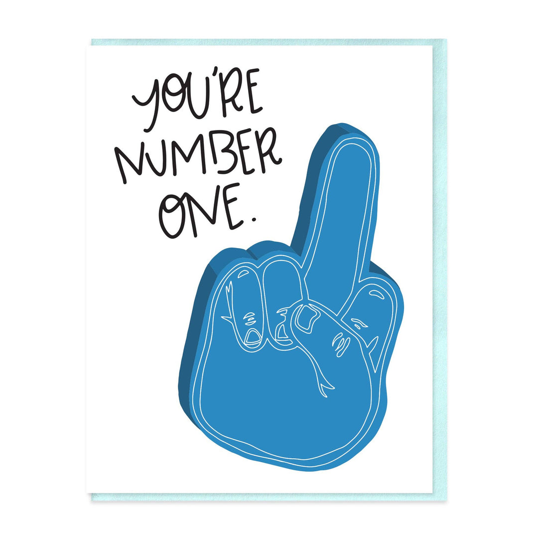 Hearts and Sharts - FOAM FINGER FLIP OFF