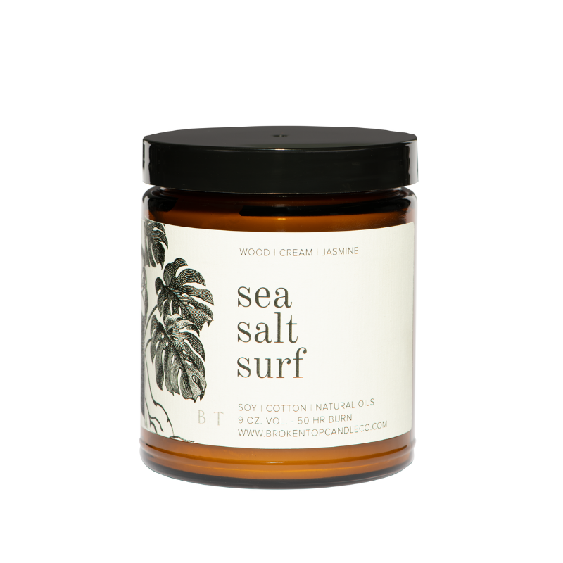 Broken Top Brands - Soy Candle - Sea Salt Surf - 9 oz