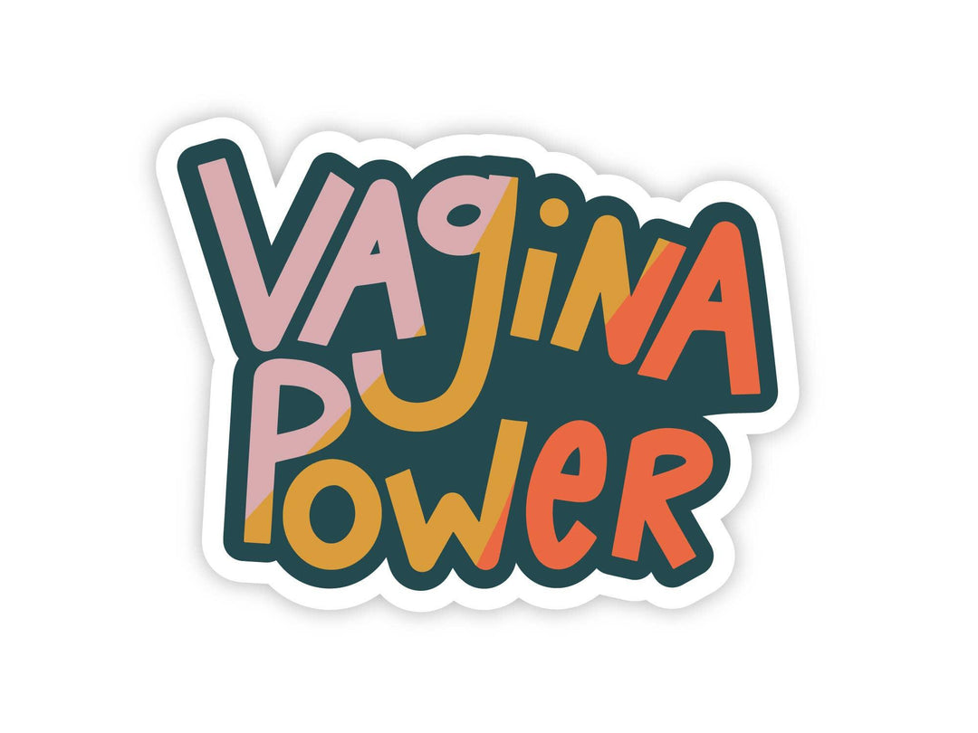 Vagina Power Feminist Sticker - Esme and Elodie