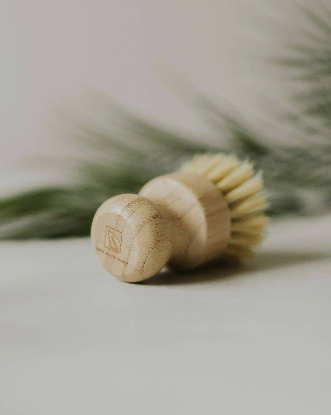Bamboo Pot Brush | Sisal Fibre Palm Dish Brush - Esme and Elodie