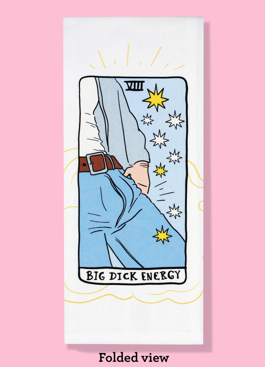 BIG DICK ENERGY Tarot Kitchen Dishtowel - Esme and Elodie