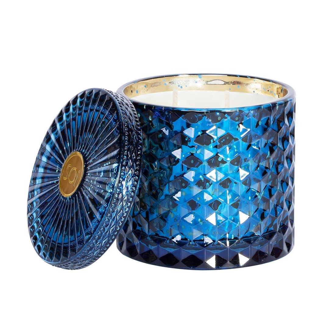 Blue Spruce Shimmer Candle 15oz Double Wick - Esme and Elodie