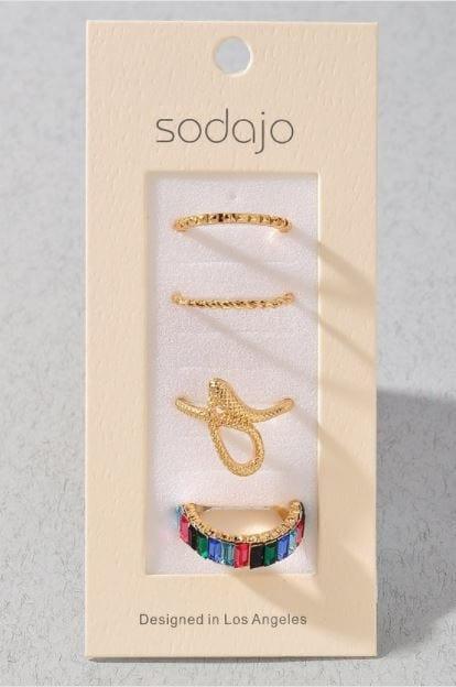 Bold Ring Set - Esme and Elodie