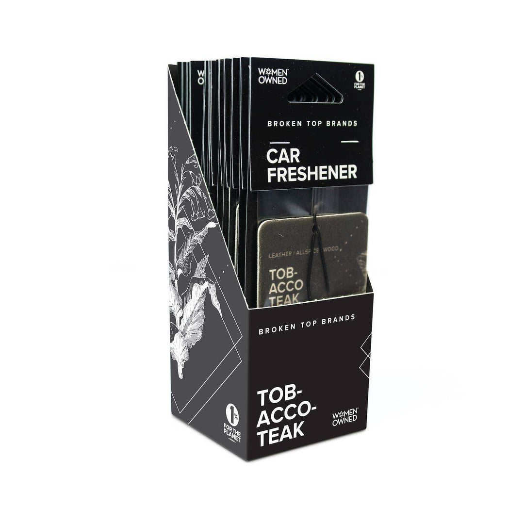 Broken Top Brands - Car Fresheners - Tobacco Teak - Esme and Elodie