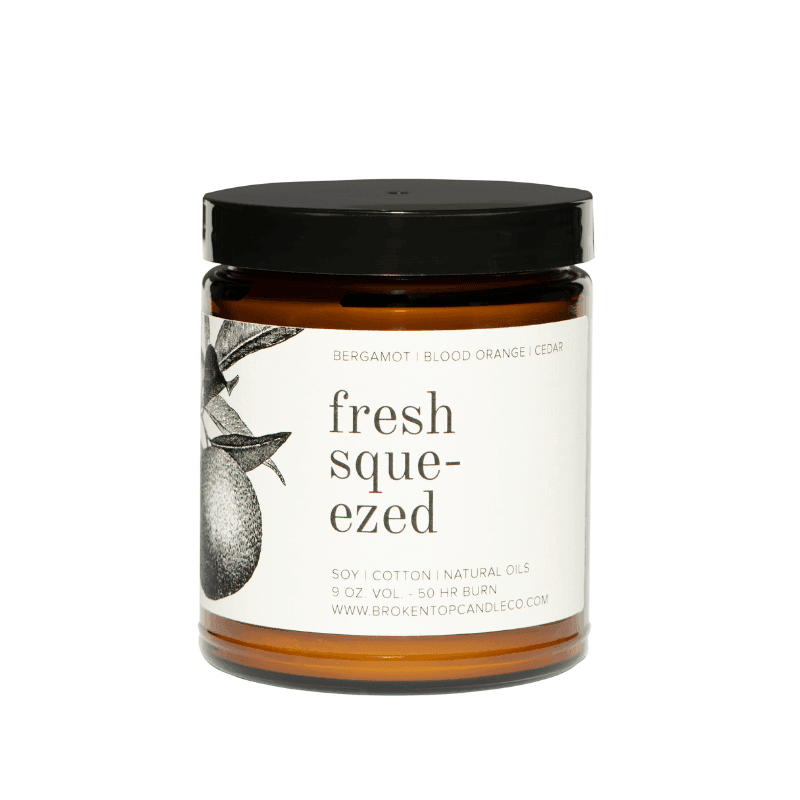 Broken Top Brands - Soy Candle - Fresh Squeezed - 9 oz - Esme and Elodie