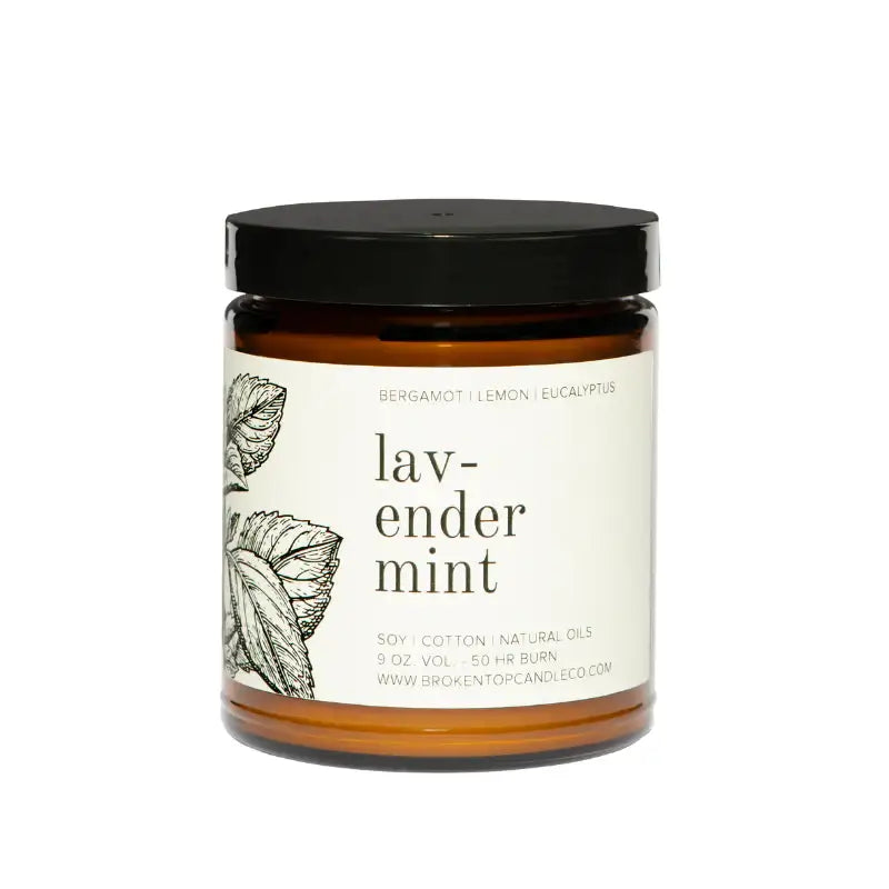 Broken Top Brands - Soy Candle - Lavender Mint - 9 oz. - Esme and Elodie