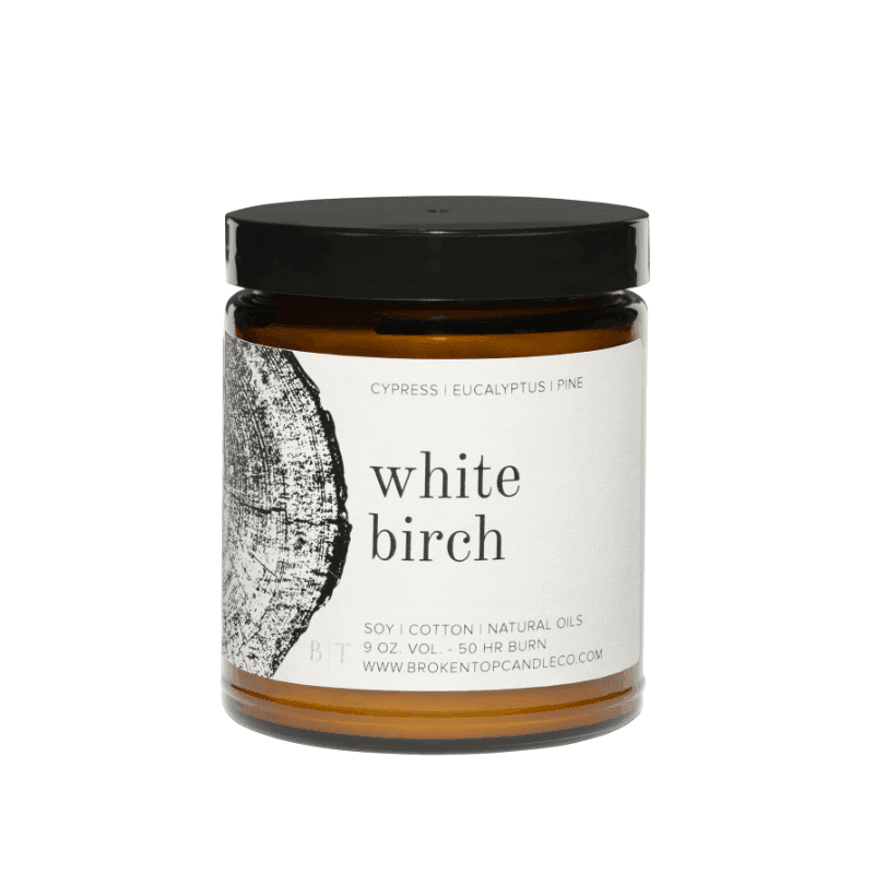 Broken Top Brands - Soy Candle - White Birch - 9 oz - Esme and Elodie