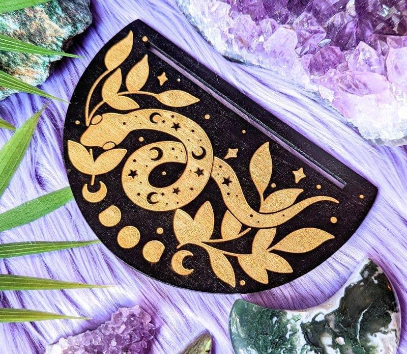 Celestial Serpent Oracle Card Holder | Goddess Provisions - Esme and Elodie