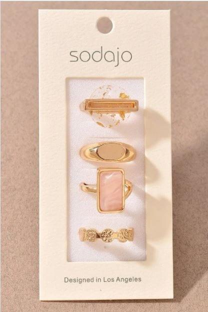 Clarity Ring Set - Esme and Elodie