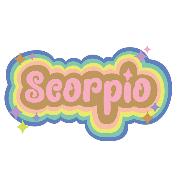 Talking Out of Turn - Zodiac Stickers Non-Packaged Individual Stickers (astrology)
