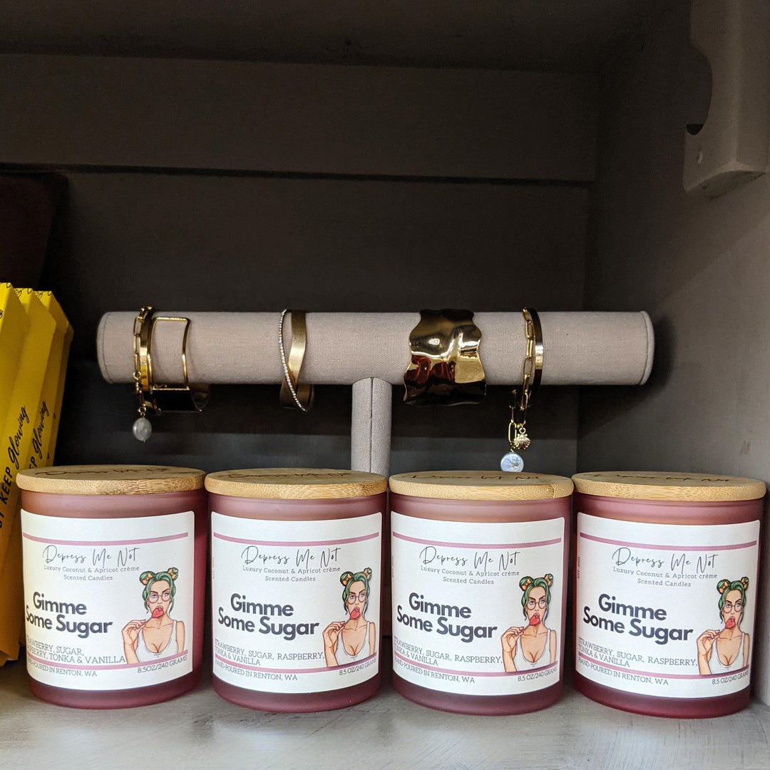 Gimme some Sugar Candle- Depress me Not - Esme and Elodie