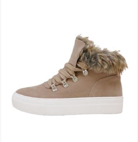 Highest Hike- Fur lined Sneaker - Esme and Elodie