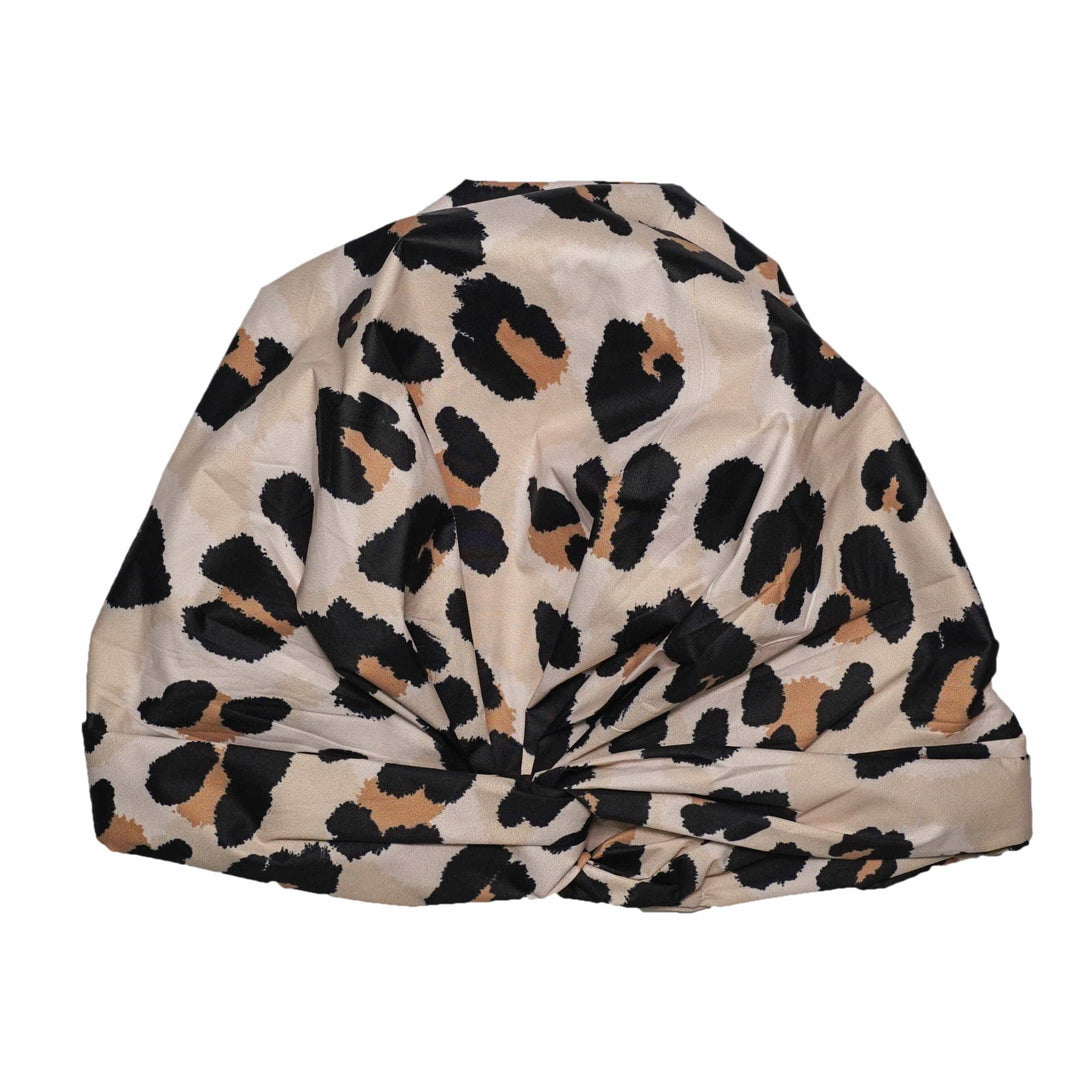 Luxury Shower Cap - Leopard - Esme and Elodie