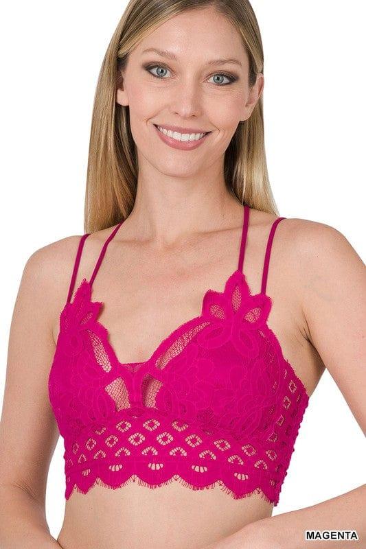 Magenta Bralette - Esme and Elodie