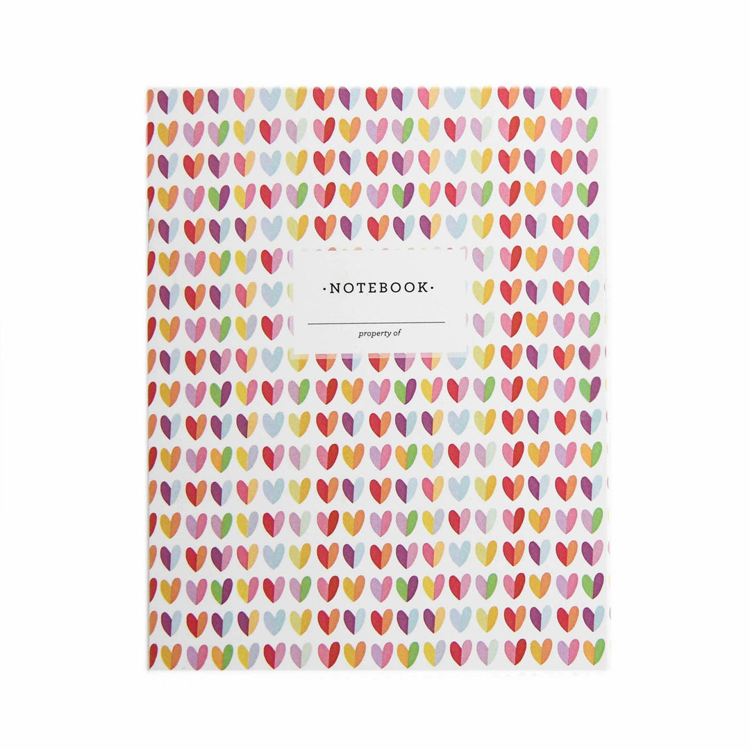 Mini Notebook, Mod Hearts - Esme and Elodie