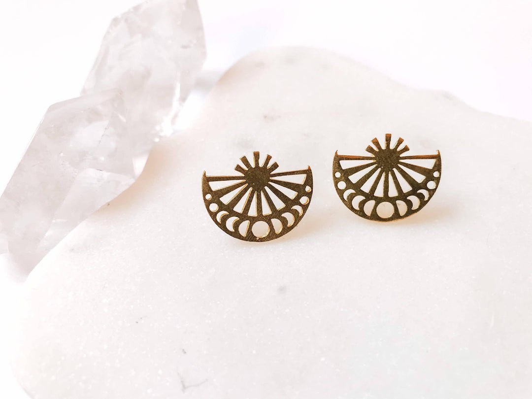 Moon Phases Earring - Esme and Elodie