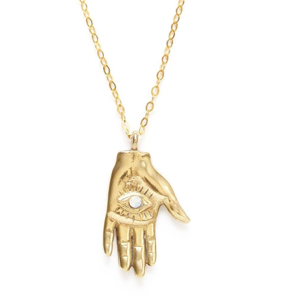 Mystic Hand Necklace - Esme and Elodie