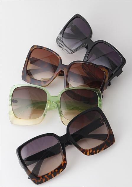 Patterned Gradient Sunglasses - Esme and Elodie