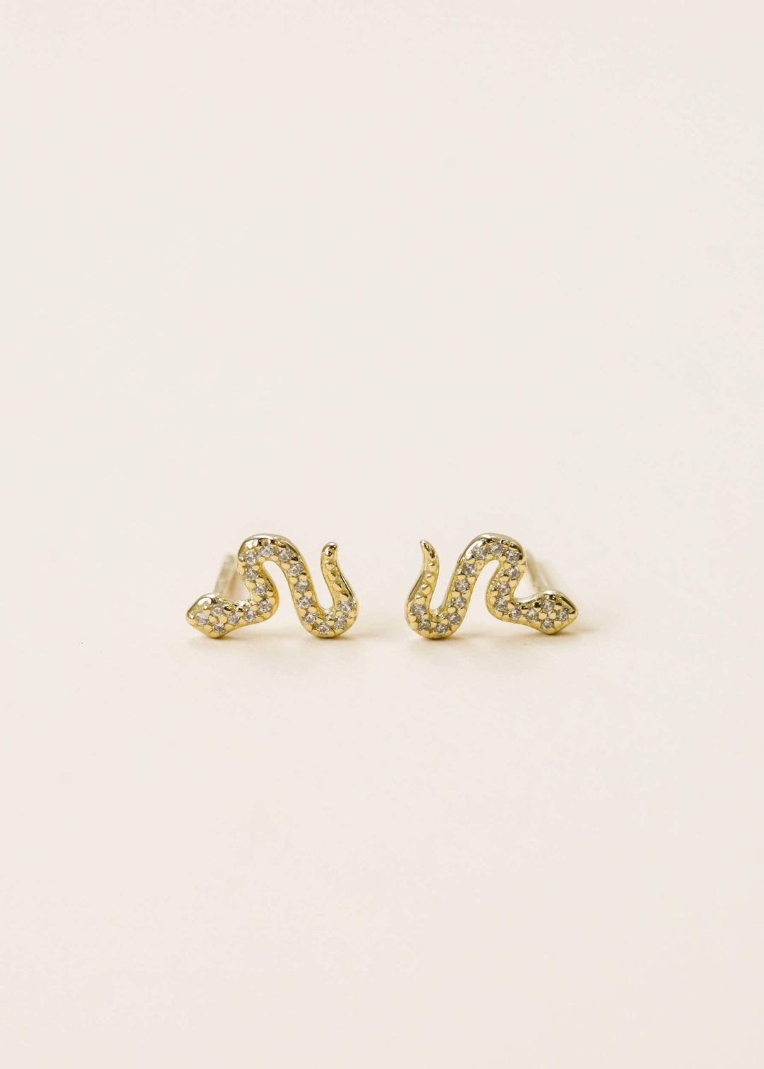 Pavé Stud - Snake - Esme and Elodie