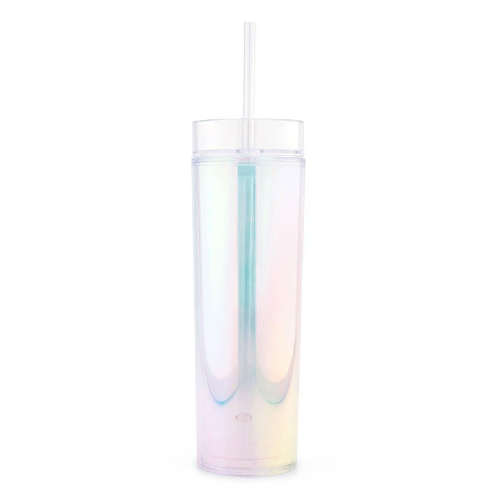 Plastic Drink Tumbler - Iridescent - Esme and Elodie