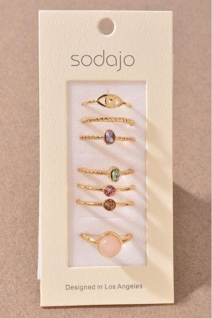 Revely- rose stacking set - Esme and Elodie